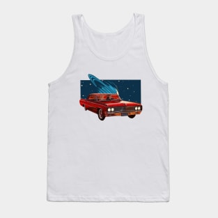 Red car Tank Top